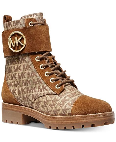 michael kors boots macys|michael kors leather shoes.